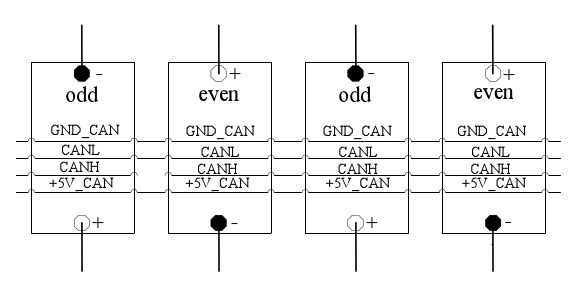 單體電池保護(hù)板管理電路連接線(xiàn)圖 單體電池保護(hù)板管理電路連接線(xiàn)圖