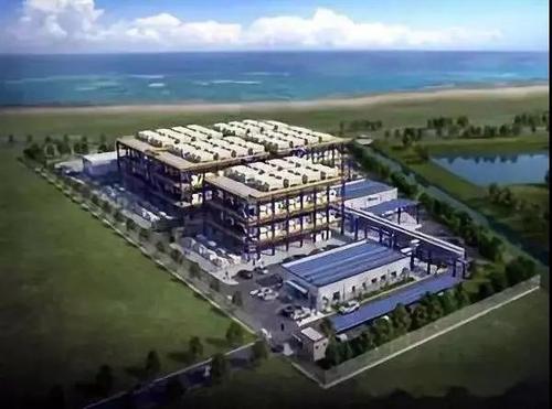 氫燃料電池系統工廠概念圖