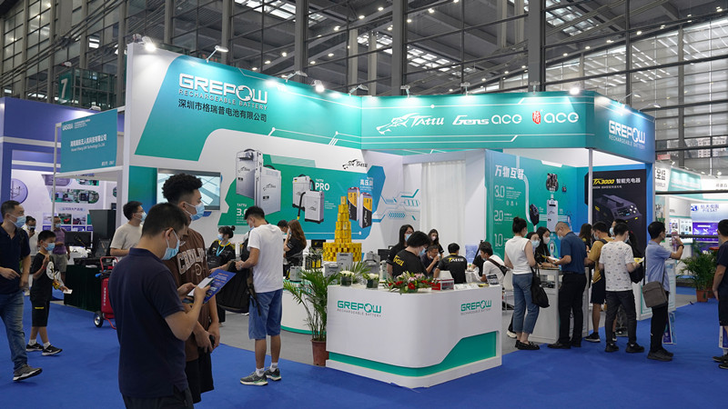 無人機展覽會現場