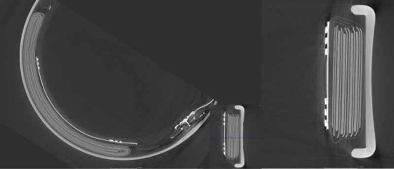 卷繞弧形電池結構圖 卷繞弧形電池結構圖